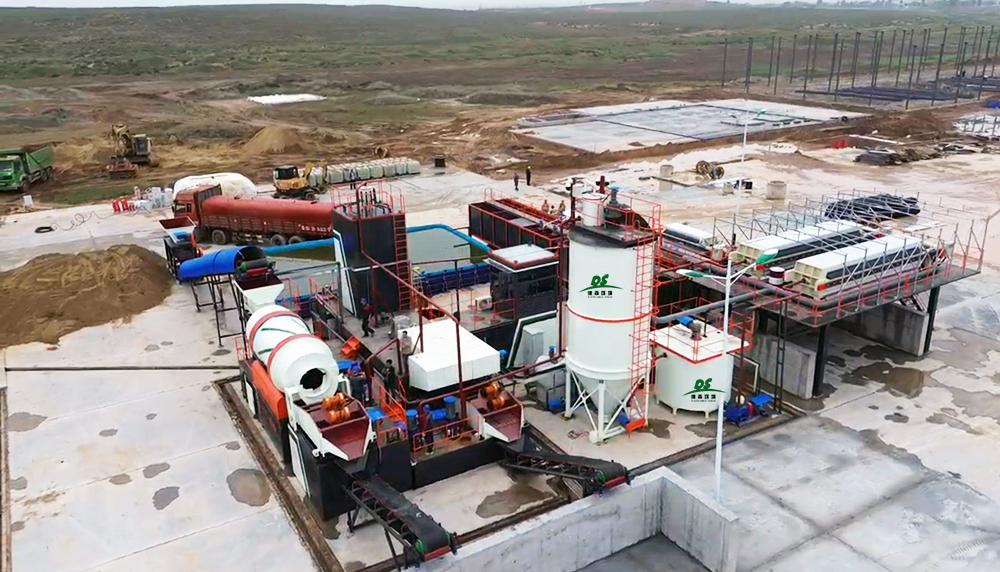 AG贵宾会含油污泥淋洗修复设备